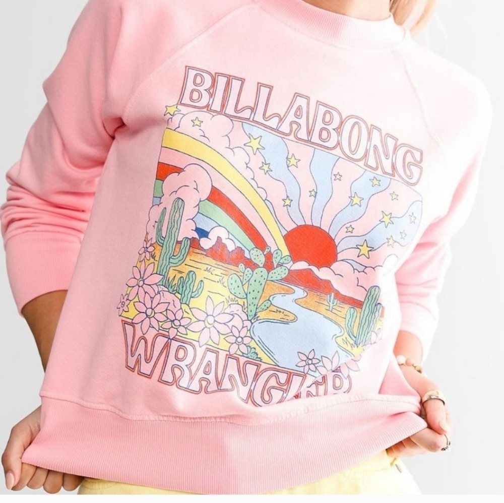 BILLABONG X WRANGLER On The Rise Pullover - Picture 2 of 11